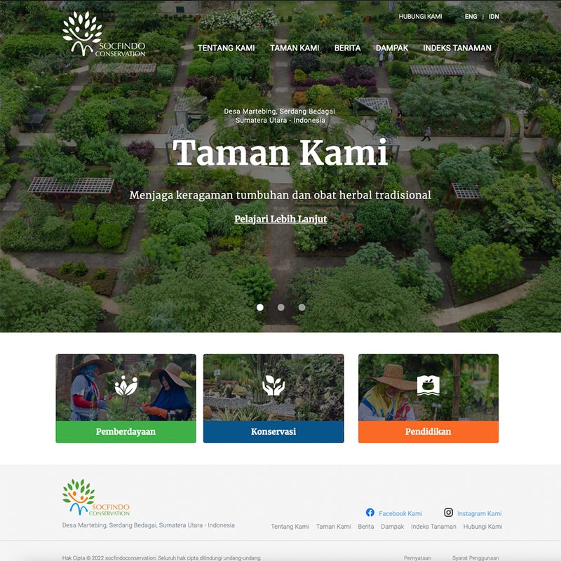 Socfindo Conservation